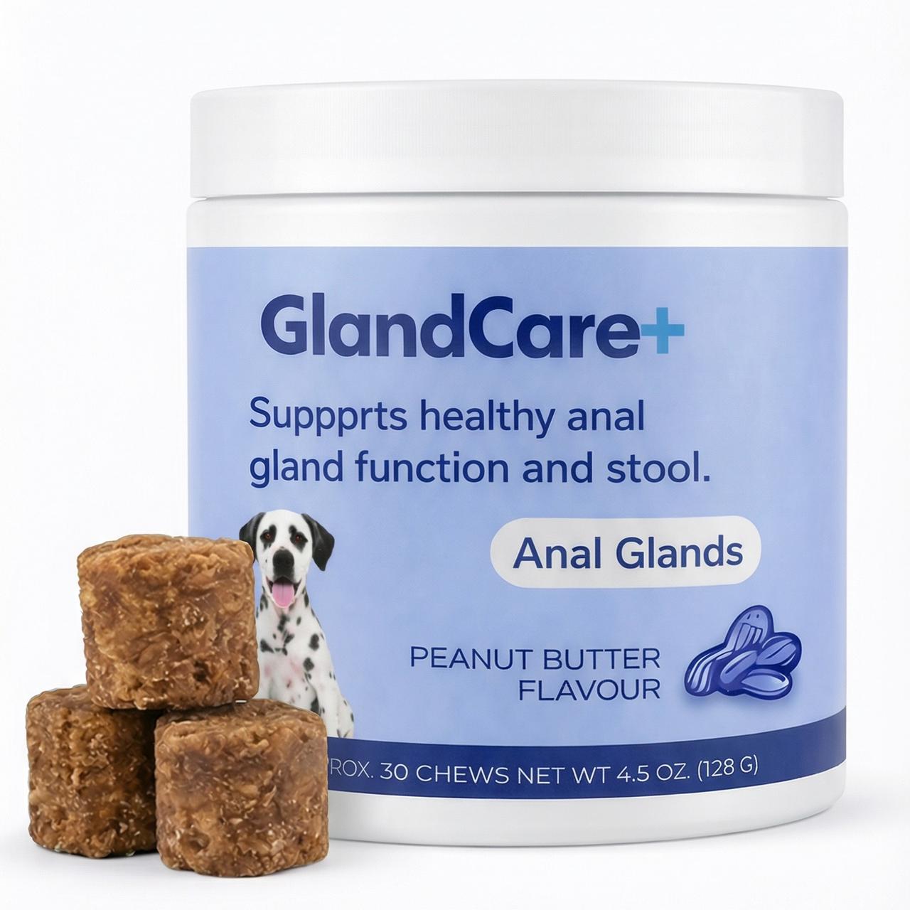 GlandCare+: Anal Gland Probiotic Chews