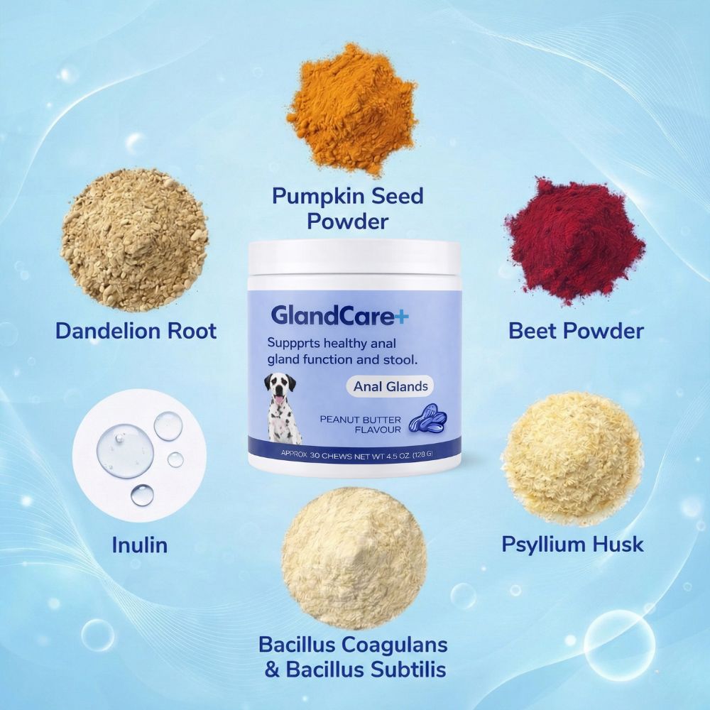 GlandCare+: Anal Gland Probiotic Chews